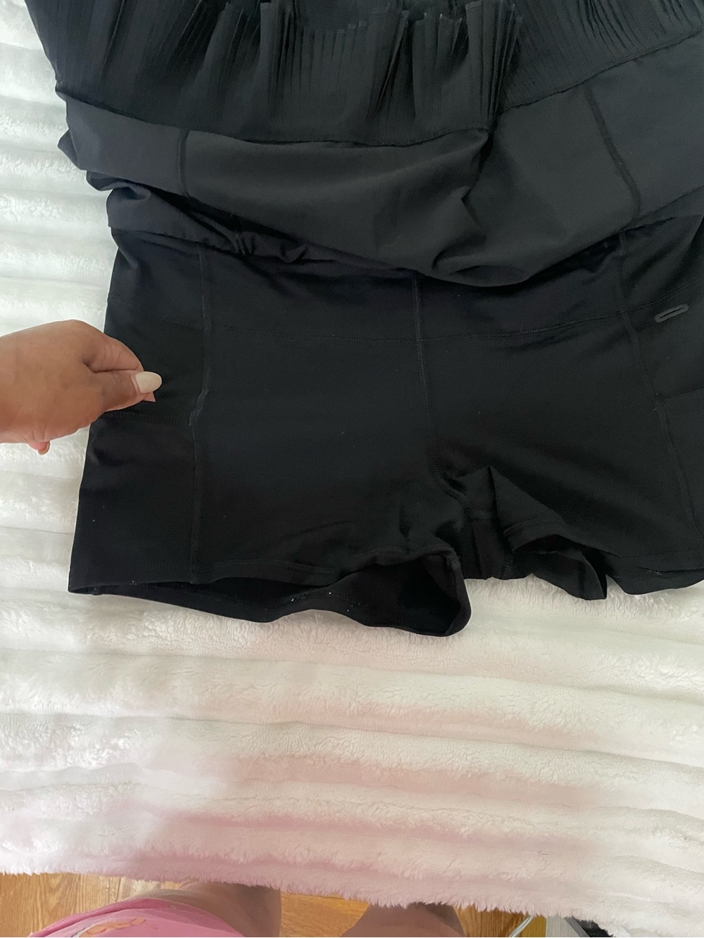 lululemon athletica Black Tennis Skirt with Pleated Hem - Picture 13 of 14